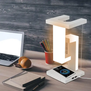 Wireless Anti-Gravity LED Lamp with USB Charging – Modern Desk Light
