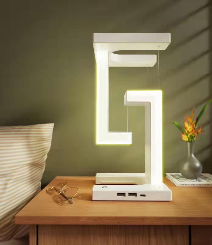 Wireless Anti-Gravity LED Lamp with USB Charging – Modern Desk Light - Image 3