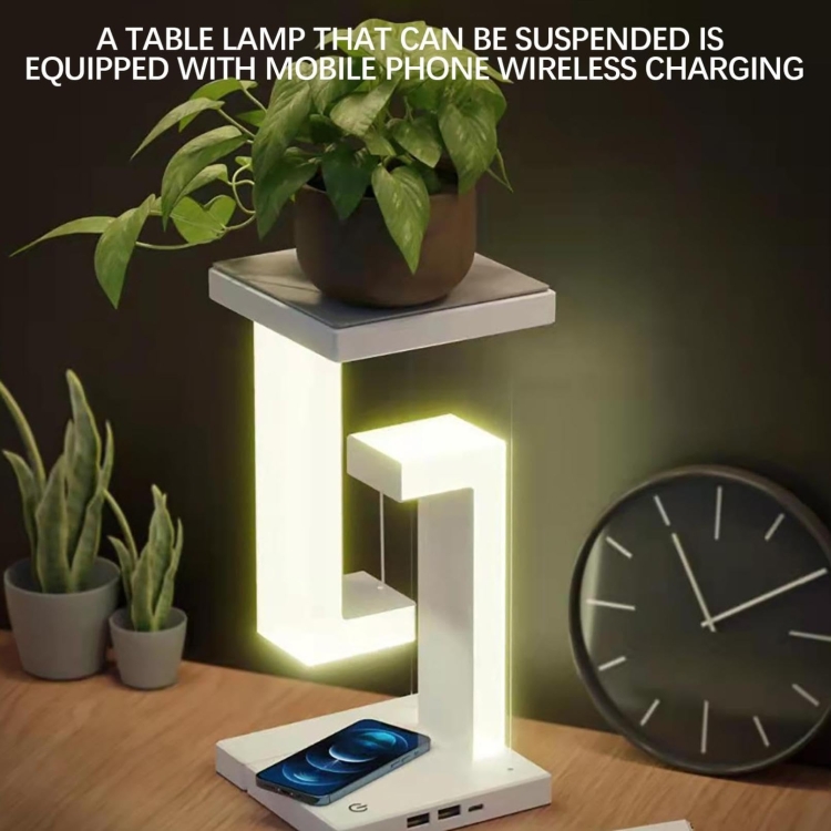 Wireless Anti-Gravity LED Lamp with USB Charging – Modern Desk Light - Image 5